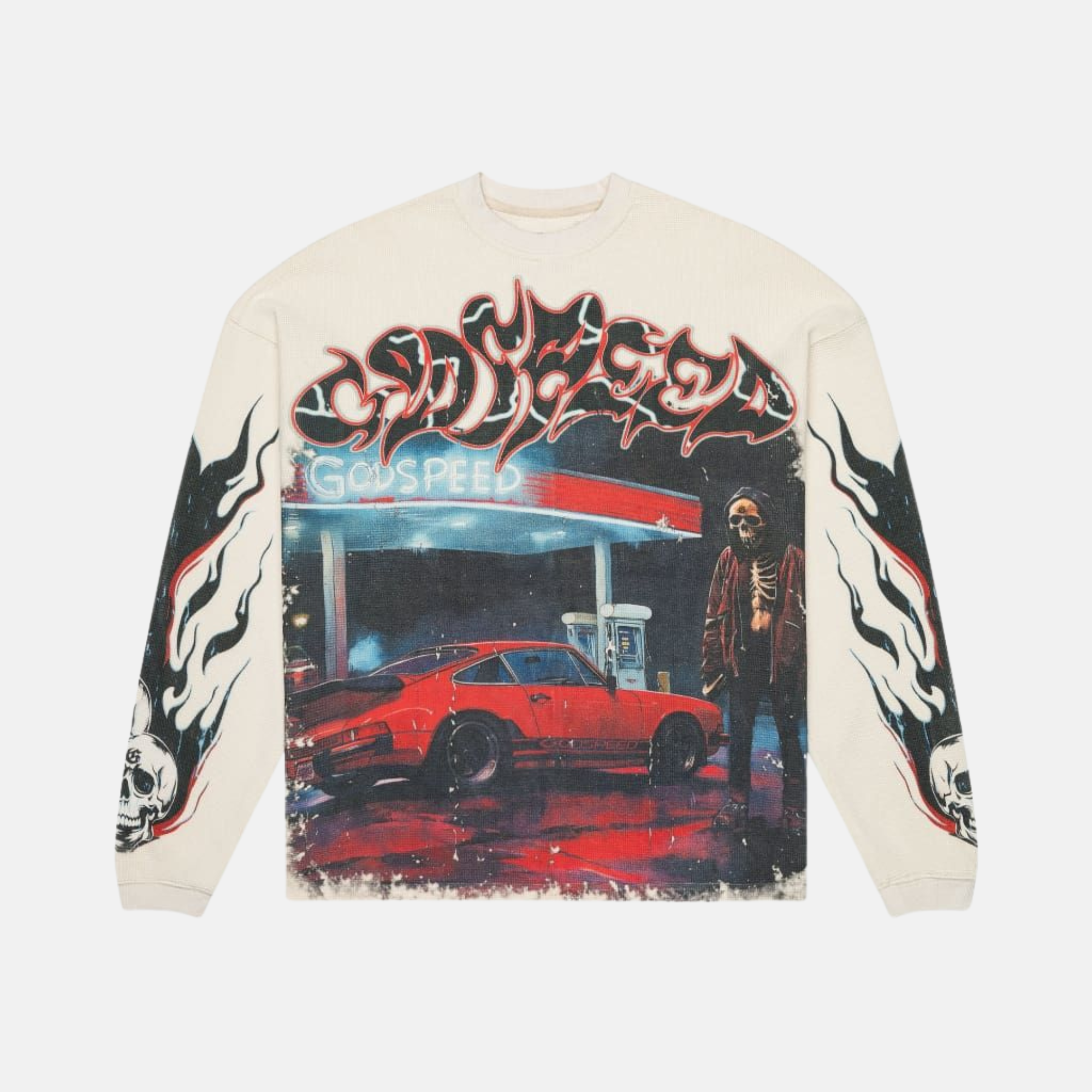 Godspeed Bone Pit Stop Thermal Long Sleeve T-Shirt