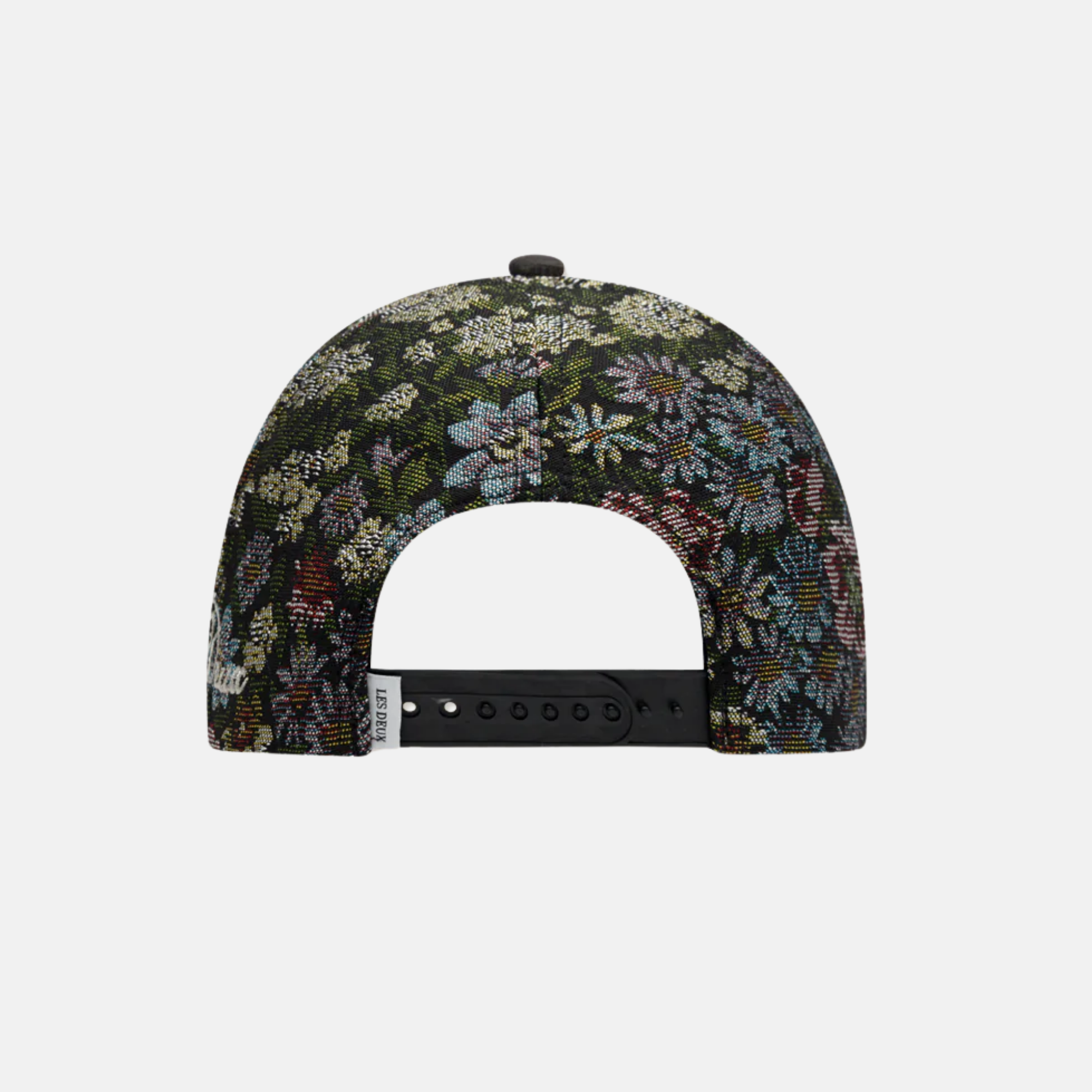 Les Deux Rosin Chive Green Jaquard Baseball Cap